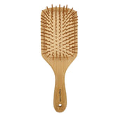 Kangaroo Wood Hair Brush With Wooden Bristle Without Tips Large Size Brush - Makeup Stash Pakistan